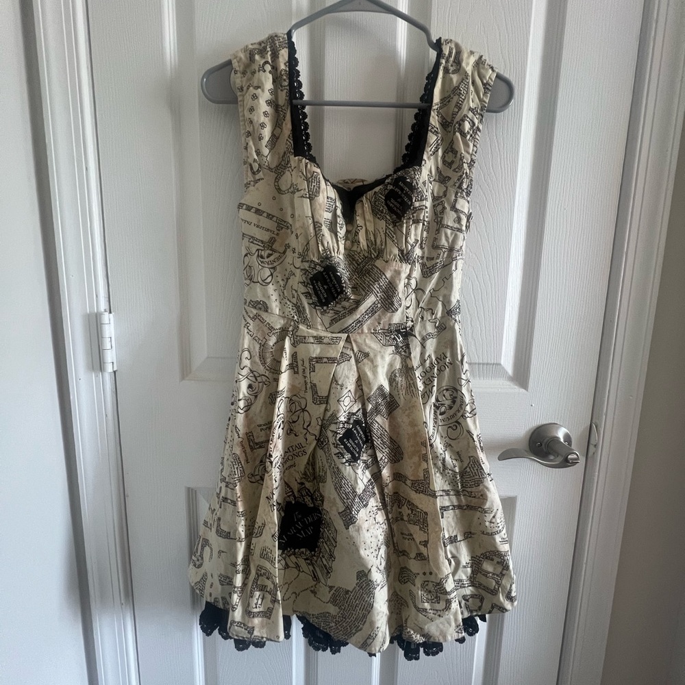 Harry Potter Marauder’s Map dress